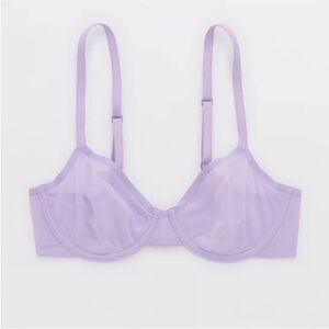 Aerie Smoothez Mesh Unlined Bra 34B